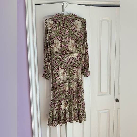 Morris & Co x H&M Long Sleeve Midi Dress - Picture 2 of 3